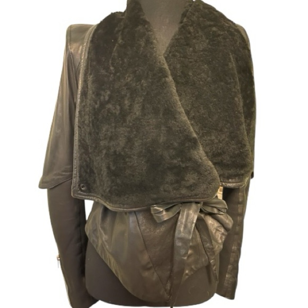 Skingraft Black Leather Jacket